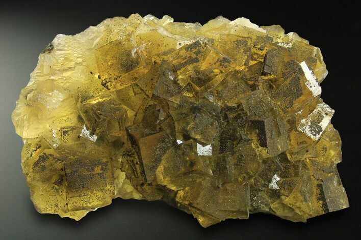 Fascinating Yellow Fluorite Cluster - Spain #297589